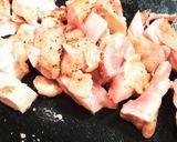 鶏もも肉とかぶの簡単クリーム煮作り方3写真