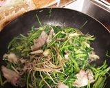 せりのからし酢醤油炒め作り方4写真