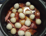 焼肉のタレで！？炊飯器で豚軟骨煮！作り方4写真