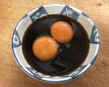 醤油漬け卵黄の卵かけご飯作り方1写真