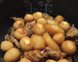 焼肉のタレで！？炊飯器で豚軟骨煮！作り方6写真