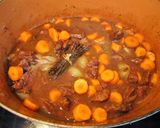 ブッフブルギニョン・牛肉の赤ワイン煮込み作り方4写真