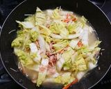 白菜とシーチキンの中華餡掛け豆腐入り作り方4写真