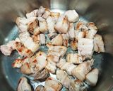 簡単☆ポークカレー　チーズ　根菜入り作り方1写真