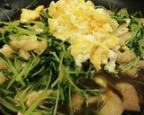 貴女風味で簡単豆苗&揚げ煮❤️ゆりさん風作り方4写真