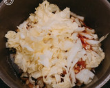 白菜とツナとすりおろし蓮根の餡掛けうどん作り方1写真