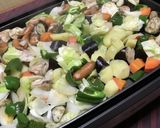 チーズタッカルビ風オムライス作り方5写真