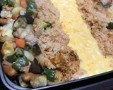チーズタッカルビ風オムライス作り方8写真