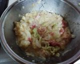 旬の白菜でお好み焼き作り方3写真