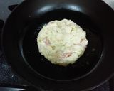 旬の白菜でお好み焼き作り方4写真