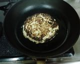 旬の白菜でお好み焼き作り方5写真