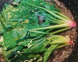 お弁当に！ほうれん草の胡麻おかか和え作り方1写真
