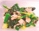お弁当に！ほうれん草の胡麻おかか和え作り方4写真