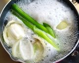 手羽先の鶏白湯スープ作り方3写真