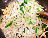 もやしと豚肉のピリ辛炒め花椒油の風味作り方6写真