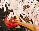 もやしと豚肉のピリ辛炒め花椒油の風味作り方5写真