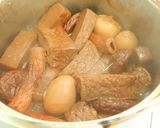 名古屋めし。牛すじトロトロ味噌おでん!作り方12写真