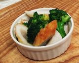 ちくわとブロッコリーのゴマ油あえ作り方5写真