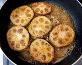 剥がれない◎蓮根はさみ焼き◎作り方9写真