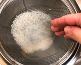 シジミ粥 シジミの醤油漬けを添えて作り方1写真