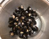 シジミ粥 シジミの醤油漬けを添えて作り方2写真