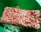 クリームチーズで！チーズinハンバーグ作り方3写真