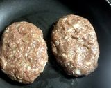 クリームチーズで！チーズinハンバーグ作り方6写真