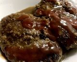 クリームチーズで！チーズinハンバーグ作り方10写真
