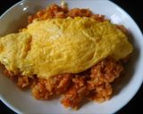 かんたんオムライス～チーズ入り作り方8写真