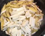 豚バラ肉とさつまいもの麻辣炒め作り方8写真
