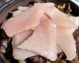 後妻丼！ビントロマグロ牛すき煮丼♪作り方11写真