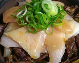 後妻丼！ビントロマグロ牛すき煮丼♪作り方12写真
