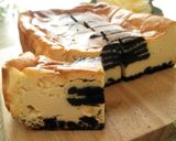 水切り不要　オレオヨーグルトチーズケーキ作り方13写真