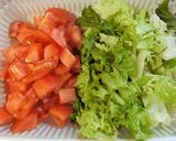 簡単★彩り野菜たっぷりのオムライスボウル作り方2写真