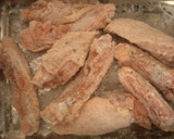 鶏手羽中のから揚げ～レモンだれ～作り方2写真