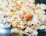 天かす おにぎり (鮭)作り方3写真
