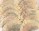 鶏むね肉と紫蘇の焼餃子作り方4写真