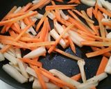 縦切りキンピラ。作り方4写真