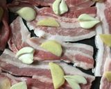 焼き豚ばら肉と野菜たっぷり香味鍋作り方2写真