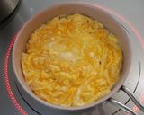 オムライス中華風、、別名天津飯(笑)作り方6写真