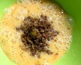 ☆簡単☆鶏そぼろを入れた卵焼き作り方2写真