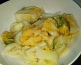 救済！白菜漬炒め作り方1写真