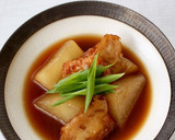 簡単♪【大根とさつま揚げのオイスター煮】作り方4写真