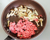 とろとろ煮込みハンバーグ風オムライス作り方6写真