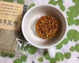 とろろ昆布でミニチキンラーメン作り方1写真