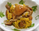 ☆なめこと食用菊の和え物☆作り方2写真