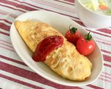 オムライスがフライパンからスルん♪作り方7写真