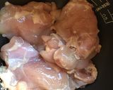 鳥もも肉と玉ねぎ　炊飯器　調味料３つだけ作り方1写真