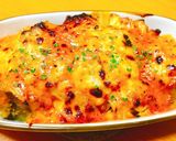 唐揚げのオーロラチーズ焼き作り方6写真