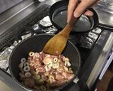 高たんぱく質で低糖質！ひじきと鶏の煮物作り方2写真